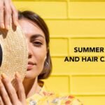 Woman enjoying summer with healthy skin and hair